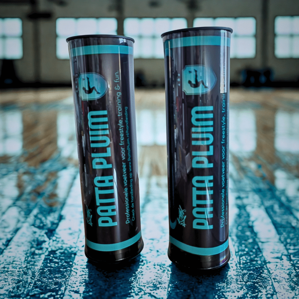 Shuttle voetbal pattapluim